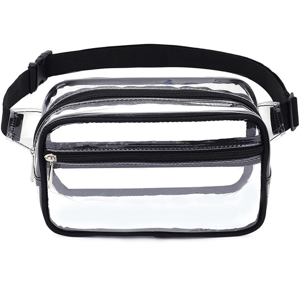 New clear fanny pack crossbody stadium bag for concerts